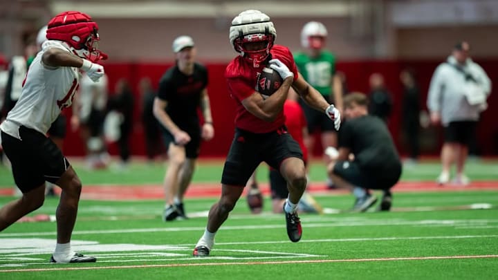 Jamal Rule is listed at 6-0, 205 pounds ahead of his true freshman season at Nebraska. 