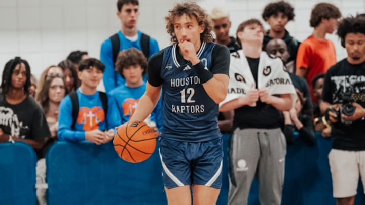 Noah Neumann during a game with the Houston Raptors Noah Neumann during a game with the Houston Raptors