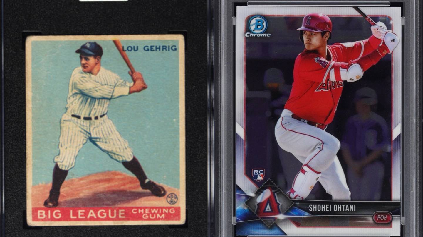 Why 95% of Baseball Card Collectors Chose Lou Gehrig Over Shohei Ohtani