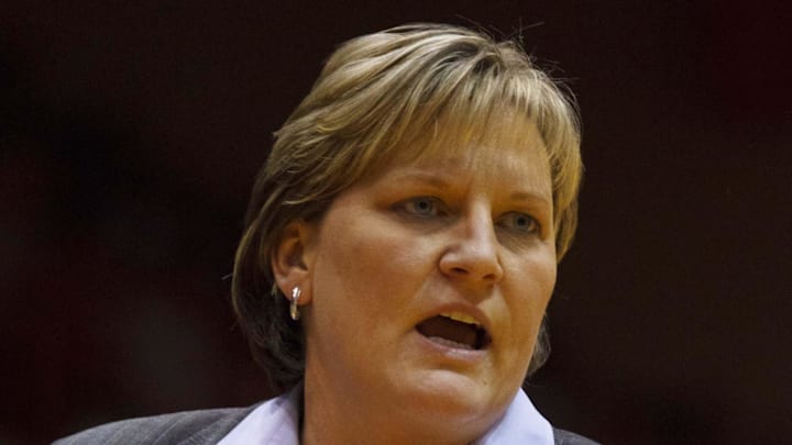Jan, 26 2011; Toledo, OH, USA; Toledo Rockets head coach Tricia Cullop in the first half against the Bowling Green Falcons at Anderson Arena. Toledo defeated Bowling Green 66-65. Mandatory Credit: Rick Osentoski-Imagn Images