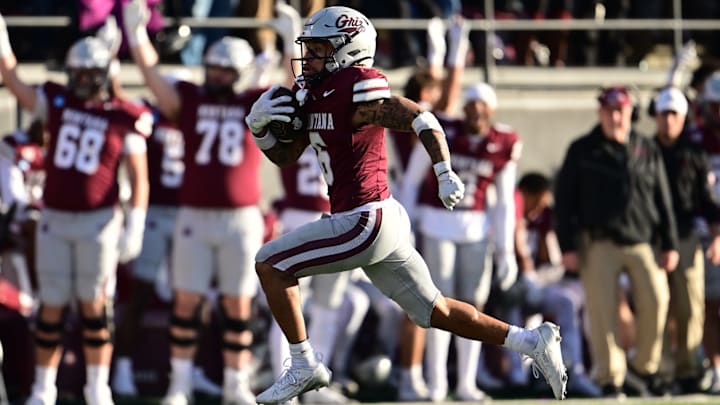 Montana wide receiver Michael Wortham (6)