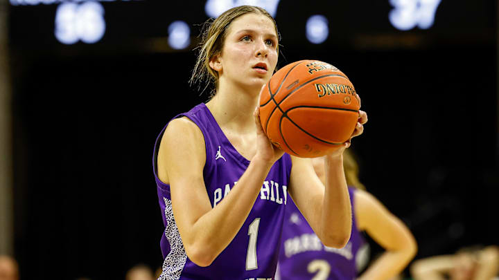 Park Hill South 2026 guard Addison Bjorn was named 2024-2025 MBCA Class 6 All-State.