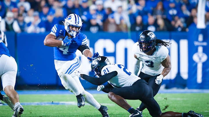 BYU RB LJ Martin against TCU BYU RB LJ Martin against TCU