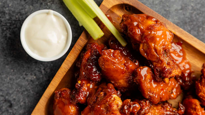Buffalo wings are a Super Bowl staple.