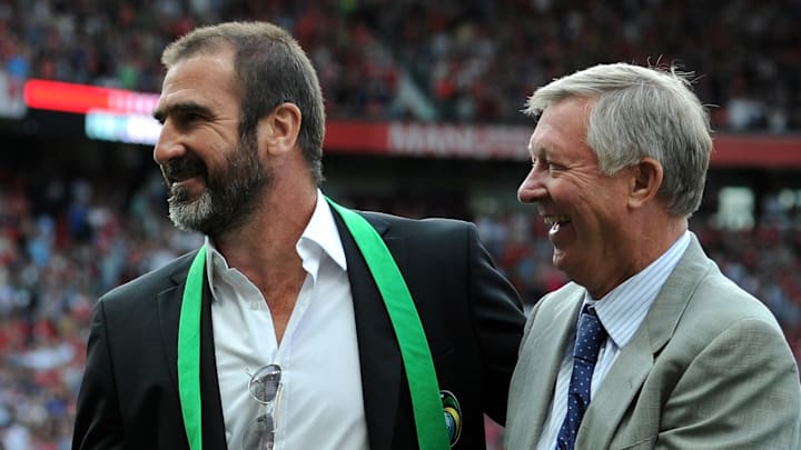 Eric Cantona and Sir Alex Ferguson combined very successfully for Manchester United