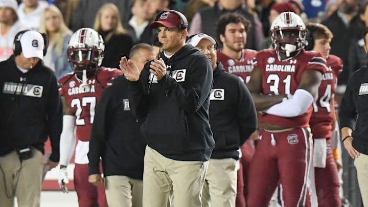 South Carolina football coach Shane Beamer