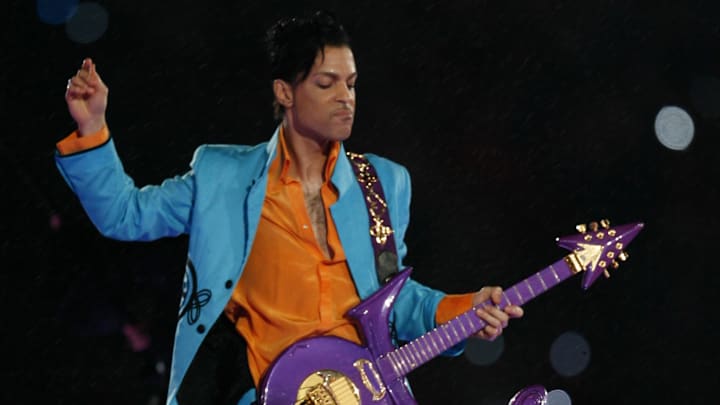 Prince performed at halftime of Super Bowl XLI.