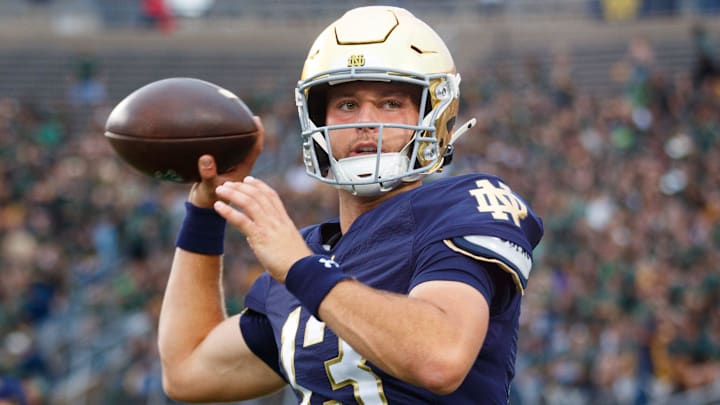 Notre Dame vs. Arkansas score prediction 2025 Notre Dame vs. Arkansas score prediction 2025