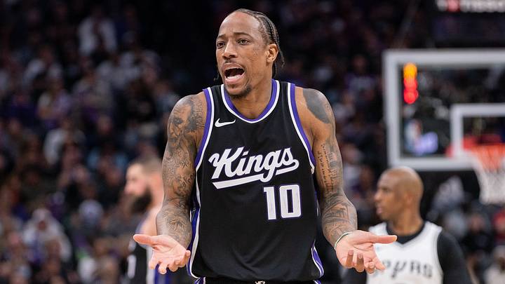 Sacramento Kings forward DeMar DeRozan.