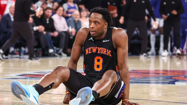 New York Knicks forward OG Anunoby.