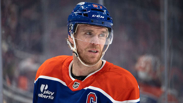 Edmonton Oilers center Connor McDavid Edmonton Oilers center Connor McDavid