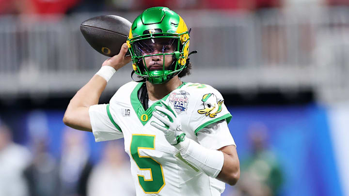 College Football Playoff Semifinal - Chick-fil-A Peach Bowl: Oregon v Indiana