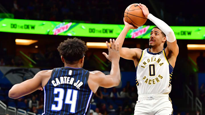 Tyrese Haliburton, Indiana Pacers and Wendell Carter Jr., Orlando Magic