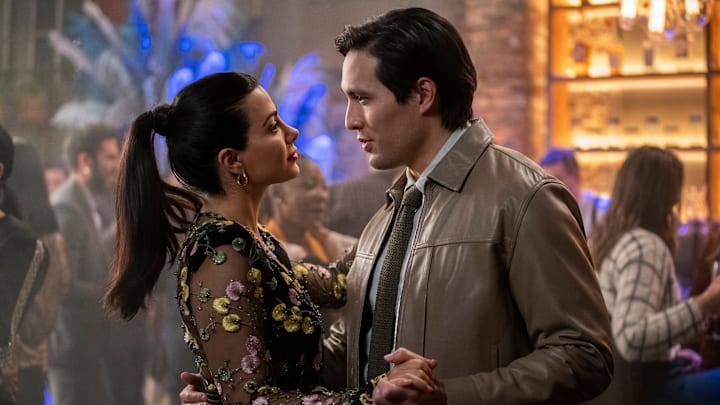 Pictured (L-R): Emeraude Toubia (Lily Diaz), Desmond Chiam (Nick Zhao)