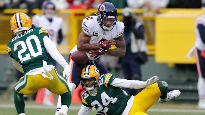 Veterans like DJ Moore know what's needed to beat the Packers and get to the playoffs.