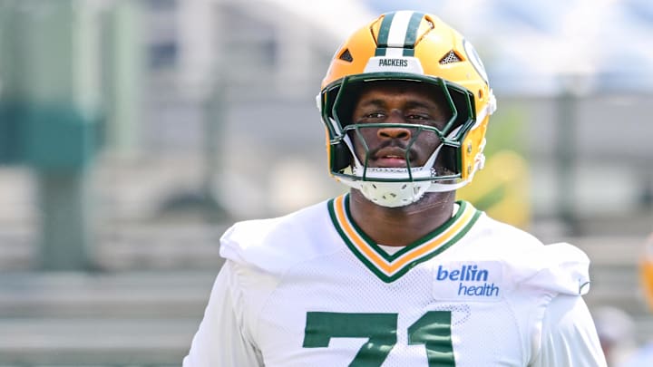 Green Bay Packers offensive tackle Anthony Belton