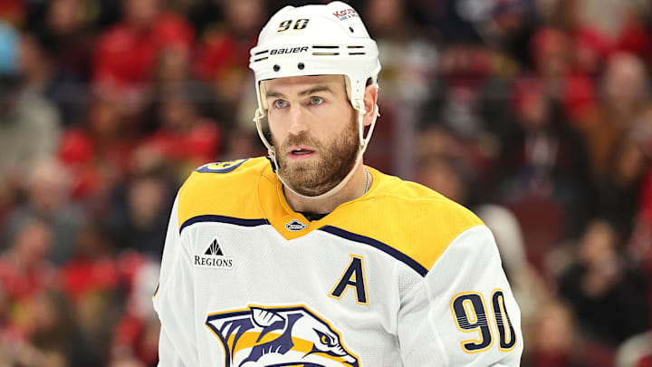 Nashville Predators centre Ryan O'Reilly is rumored to be a target for the Toronto Maple Leafs this season.