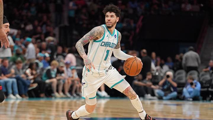Charlotte Hornets guard LaMelo Ball will have a chance to showcase his playmaking skills this season, playing alongside Anthony Edwards. Charlotte Hornets guard LaMelo Ball will have a chance to showcase his playmaking skills this season, playing alongside Anthony Edwards.