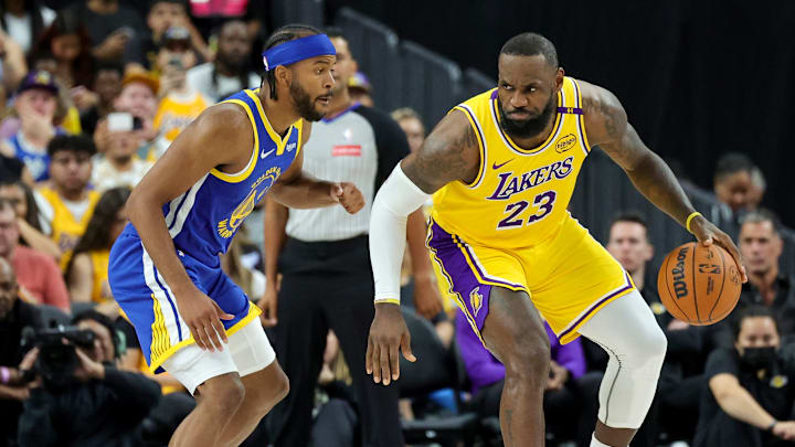 Golden State Warriors v Los Angeles Lakers