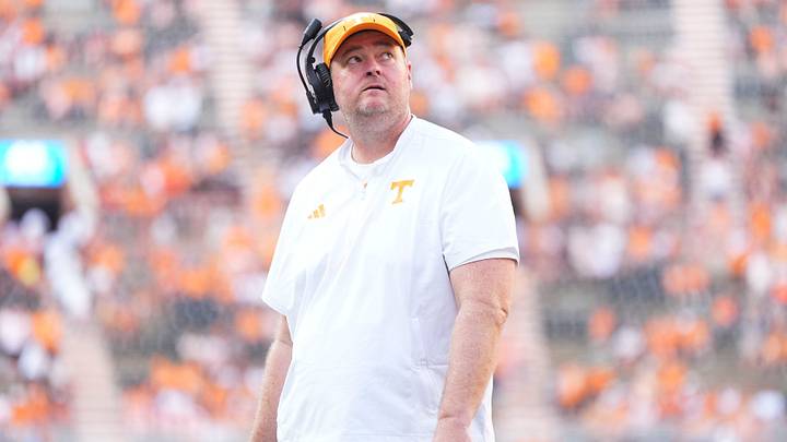 Tennessee coach Josh Heupel during Tennessee’s game against Furman at Neyland Stadium in Knoxville, Tenn., on Sept. 5, 2026. Tennessee coach Josh Heupel during Tennessee’s game against Furman at Neyland Stadium in Knoxville, Tenn., on Sept. 5, 2026.