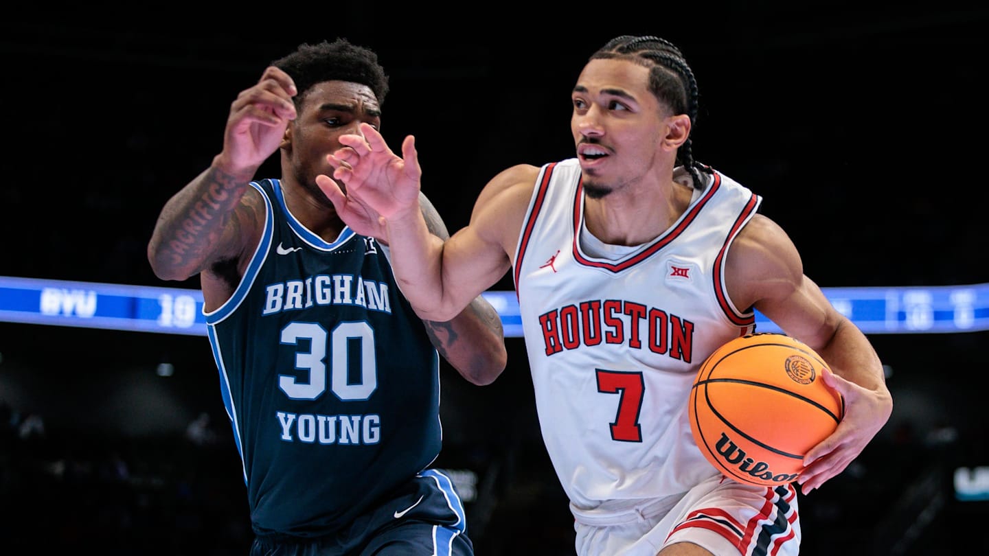 Houston Basketball Hangs On To Defeat BYU In Big 12 Conference Tournament Quarterfinals