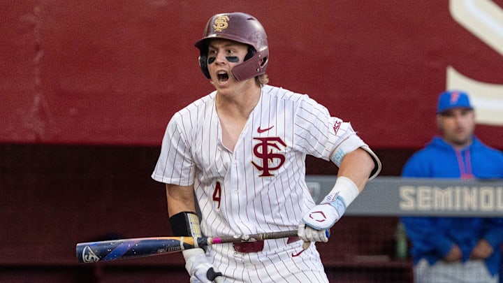 The Florida State Seminoles hosted the Florida Gators at Dick Howser Stadium on Tuesday, March 11, 2025.