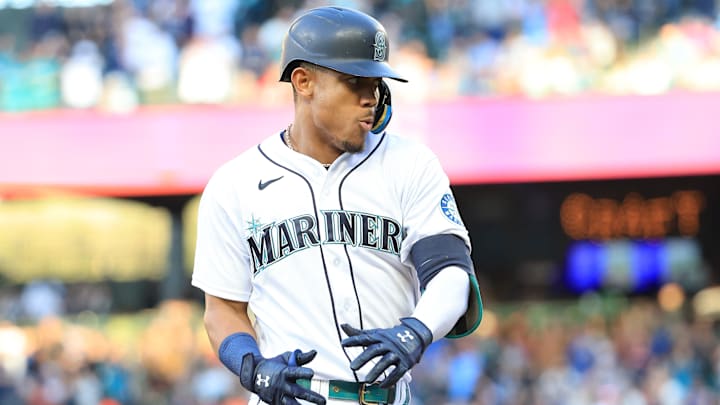 Seattle Mariners outfielder Julio Rodriguez.