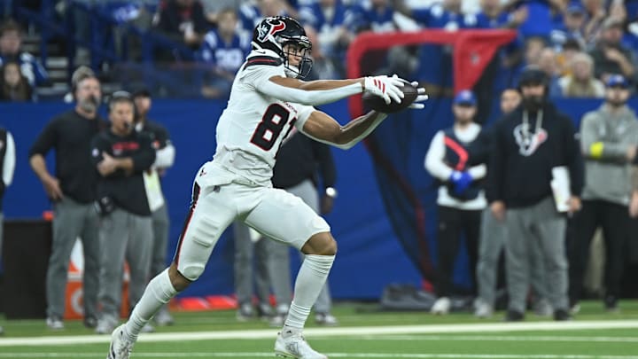 Bet on Jayden Higgins of the Texans to score a touchdown in Week 17 against the Chargers. Bet on Jayden Higgins of the Texans to score a touchdown in Week 17 against the Chargers.