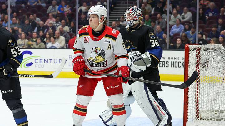 Sheldon Dries returned to Grand Rapids on Friday and scored a power-play goal.