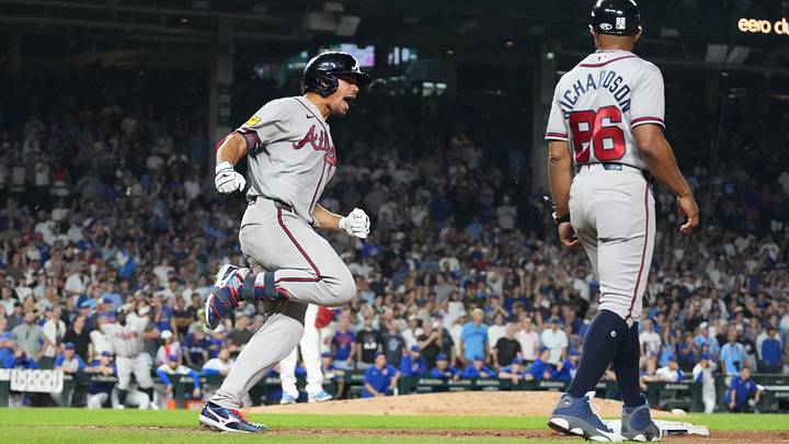 Atlanta Braves catcher Drake Baldwin. Atlanta Braves catcher Drake Baldwin.