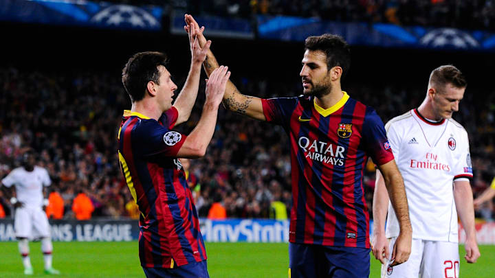 Cesc Fabregas a eu le droit à un joli message de la part de Lionel Messi.