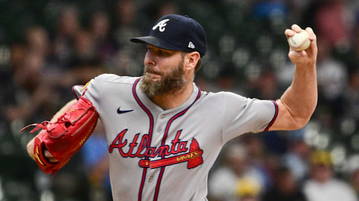 Atlanta Braves starting pitcher Chris Sale