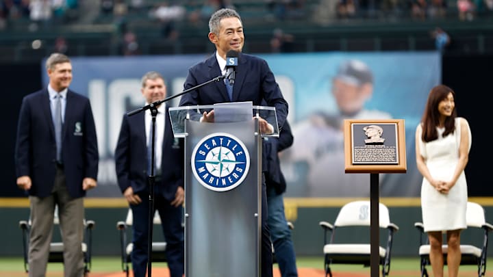 Ichiro Suzuki fue exaltado al Salón de la Fama de los Marineros de Seattle