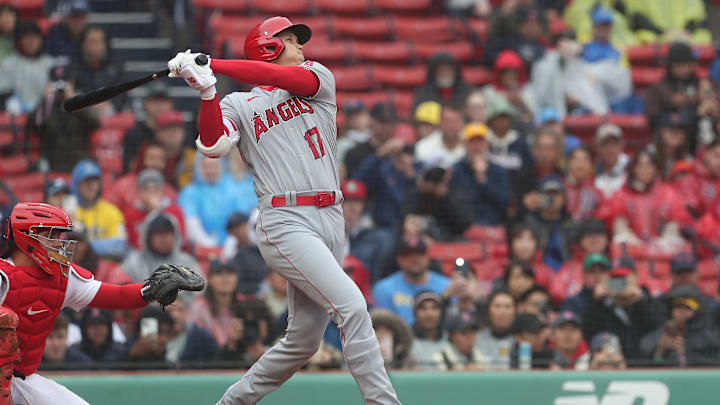 Los Angeles Angels v Boston Red Sox