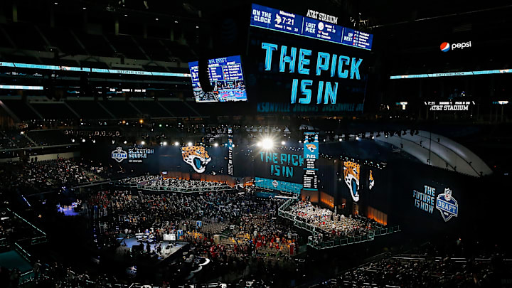 The Jacksonville Jaguars in the 2018 NFL Draft.
