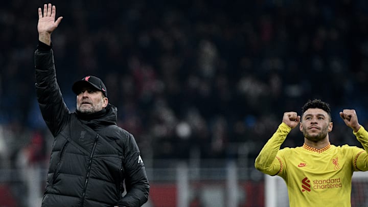 Jurgen Klopp e Alex-Oxlade Chamberlain