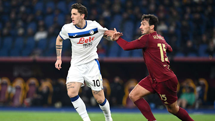 AS Rom gegen Atalanta Bergamo am Montagabend AS Rom gegen Atalanta Bergamo am Montagabend