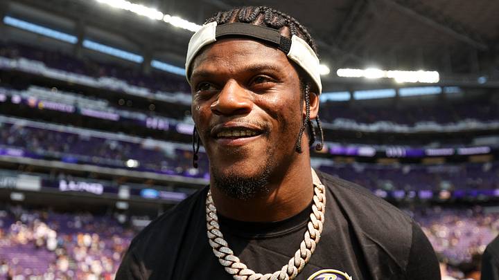 Aug 22, 2026; Minneapolis, Minnesota, USA; Baltimore Ravens quarterback Lamar Jackson (8) looks on after the game against the Minnesota Vikings at U.S. Bank Stadium. Mandatory Credit: Matt Krohn-Imagn Images Aug 22, 2026; Minneapolis, Minnesota, USA; Baltimore Ravens quarterback Lamar Jackson (8) looks on after the game against the Minnesota Vikings at U.S. Bank Stadium. Mandatory Credit: Matt Krohn-Imagn Images