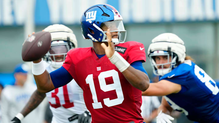 The Giants are slight favorites against the Bills in Week 1 of the preseason.