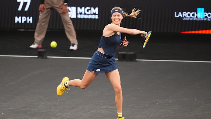 Eugenie Bouchard at the The Netflix Slam