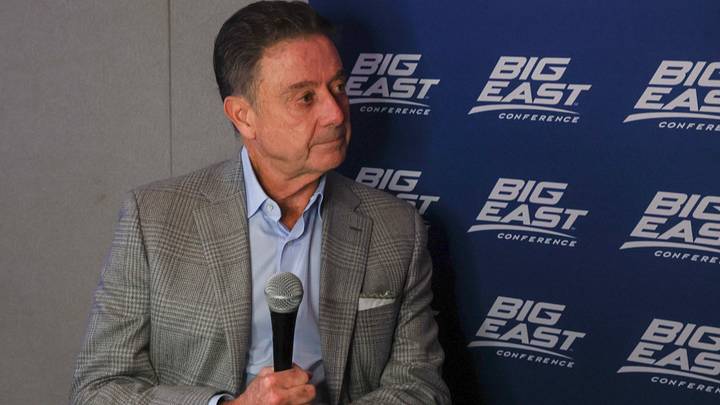 Oct 1, 2026; New York, NY, USA; St. John's Red Storm head coach Rick Pitino is interviewed during 2026 Big East Media Day at Marriott Marquis. Mandatory Credit: Wendell Cruz-Imagn Images Oct 1, 2026; New York, NY, USA; St. John's Red Storm head coach Rick Pitino is interviewed during 2026 Big East Media Day at Marriott Marquis. Mandatory Credit: Wendell Cruz-Imagn Images