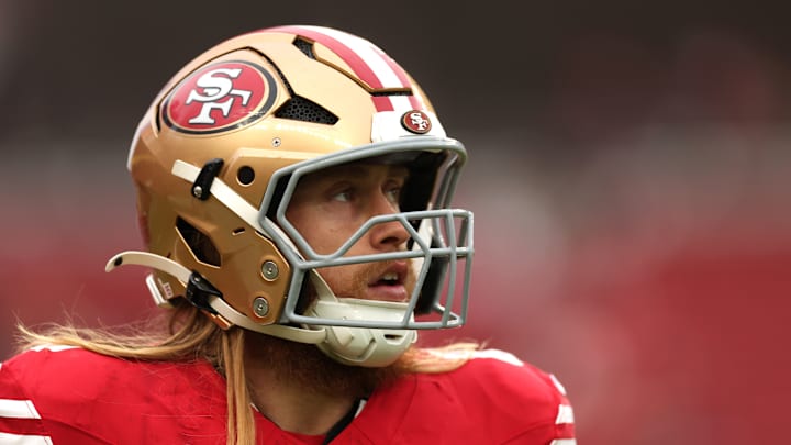 San Francisco 49ers tight end George Kittle San Francisco 49ers tight end George Kittle