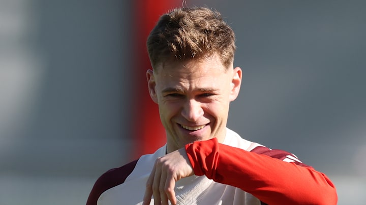 FC Bayern München Training Session And Press Conference - UEFA Champions League 2024/25 Round of 16