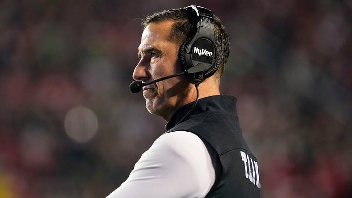 Wisconsin Badgers head coach Luke Fickell. 