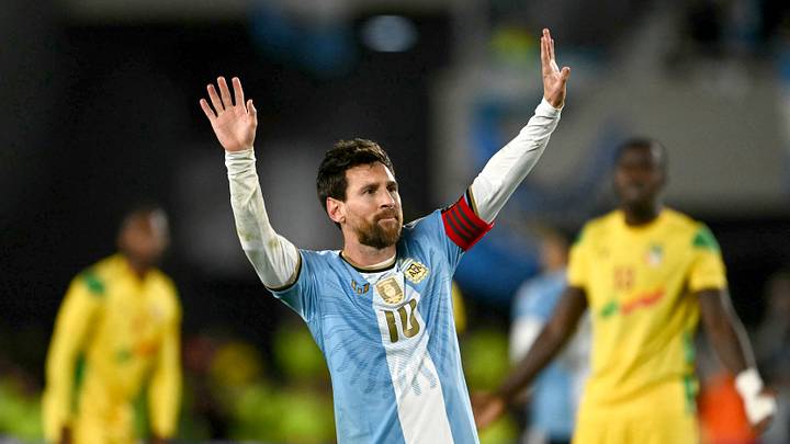 Messi finalizó su carrera con la selección argentina con 208 partidos internacionales Messi finalizó su carrera con la selección argentina con 208 partidos internacionales