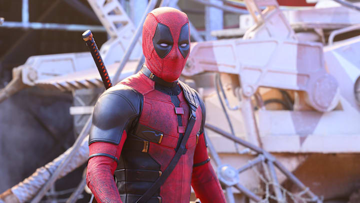 Ryan Reynolds as Deadpool/Wade Wilson in 20th Century Studios/Marvel Studios' DEADPOOL & WOLVERINE. Photo by Jay Maidment. © 2024 20th Century Studios / © and ™ 2024 MARVEL.