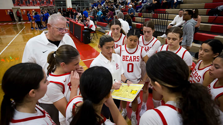 Vicky Oganyan has Burbank/Burroughs in the CIF finals while head coaching a women's college basketball team at the same time. Vicky Oganyan has Burbank/Burroughs in the CIF finals while head coaching a women's college basketball team at the same time.