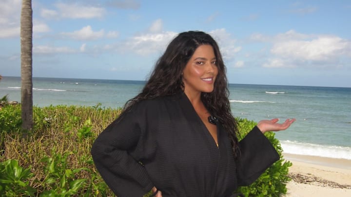 Denise Bidot in Jamaica Denise Bidot in Jamaica