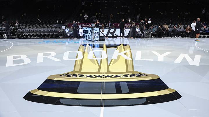 Nov 7, 2025; Brooklyn, New York, USA; A general view of the court before a NBA Cup game between the Detroit Pistons and the Brooklyn Nets at Barclays Center. Mandatory Credit: Wendell Cruz-Imagn Images Nov 7, 2025; Brooklyn, New York, USA; A general view of the court before a NBA Cup game between the Detroit Pistons and the Brooklyn Nets at Barclays Center. Mandatory Credit: Wendell Cruz-Imagn Images