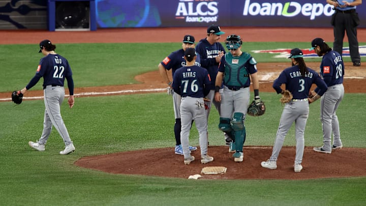American League Championship Series - Seattle Mariners v Toronto Blue Jays - Game Seven American League Championship Series - Seattle Mariners v Toronto Blue Jays - Game Seven